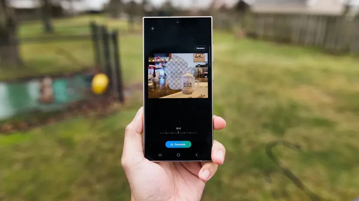 How to use generative editing on your Samsung device