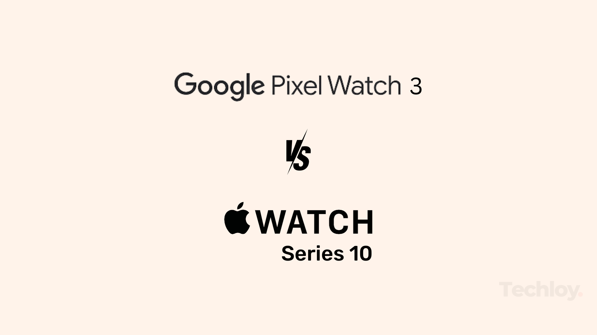 INFOGRAPHIC: Google Pixel Watch 3 vs Apple Watch Series 10