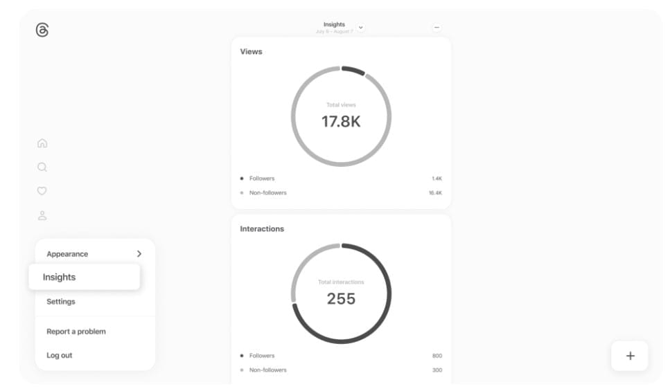 How to Check Insights on the Threads app