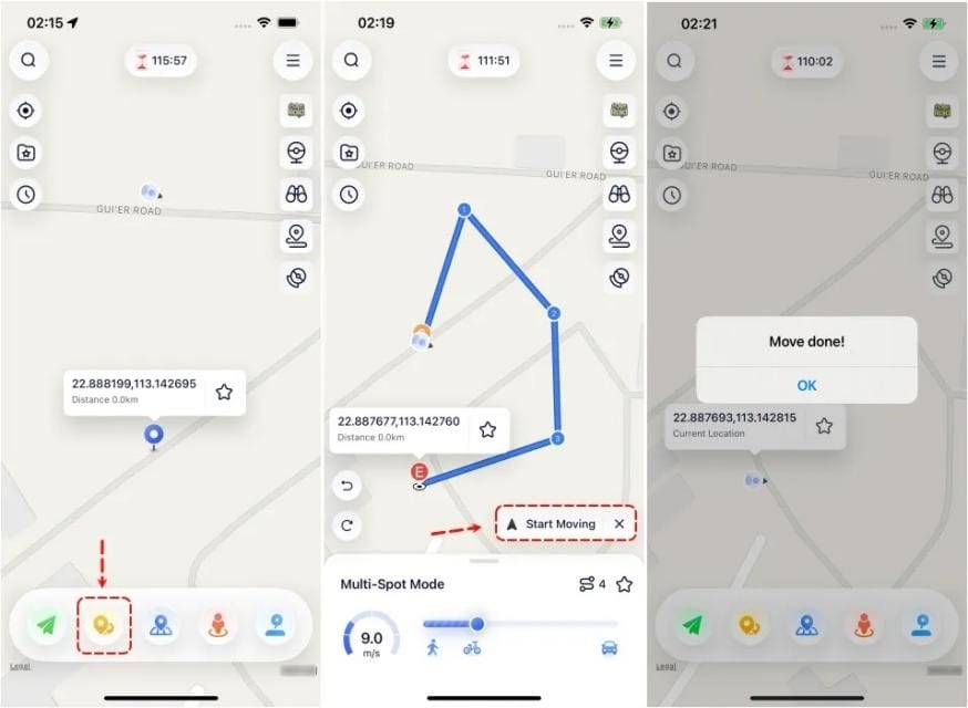 ianygo-ios-app-multi-spot-movement