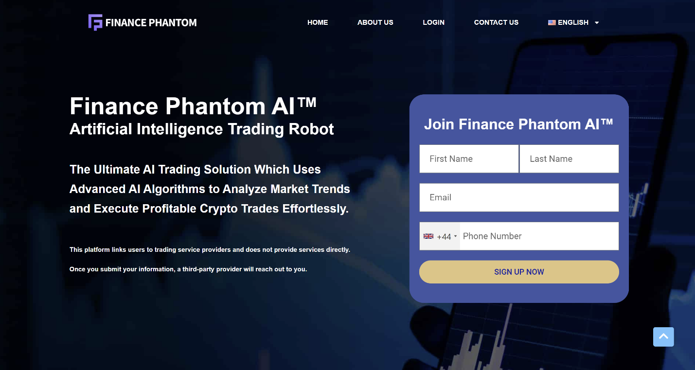 Finance Phantom website 