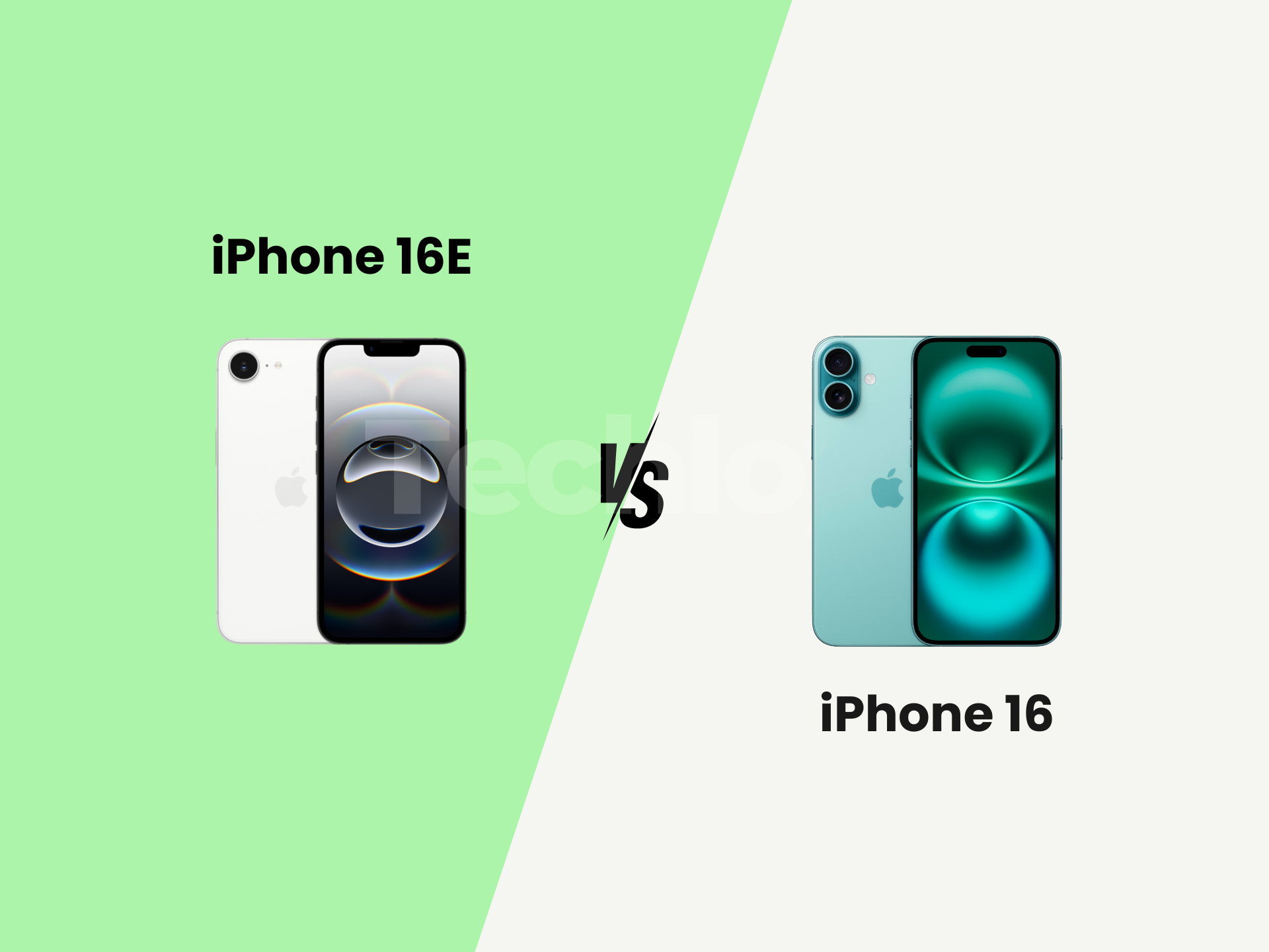 iPhone 16E vs. iPhone 16 — A comparison