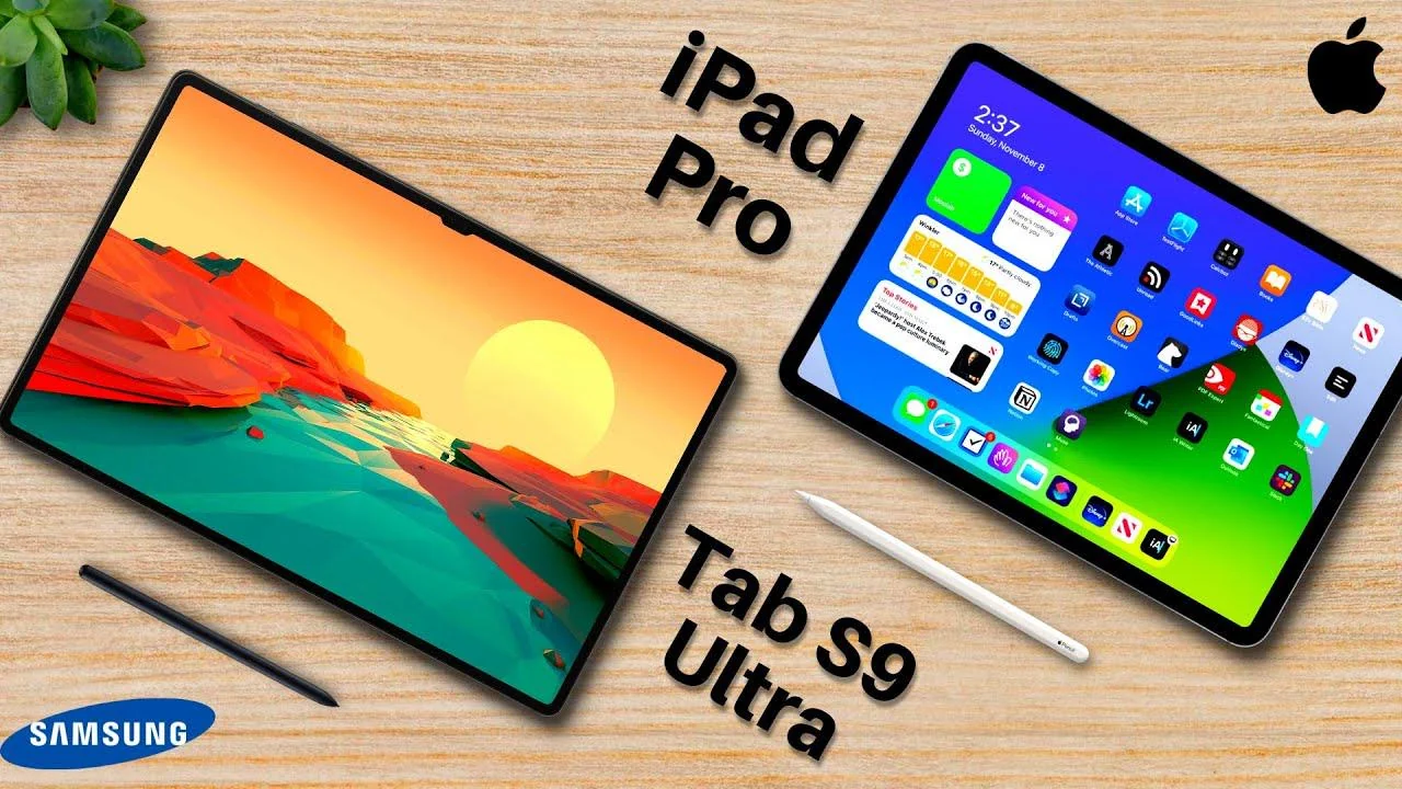 iPad Pro M4 vs Samsung Galaxy Tab S9 Ultra: Best Tablet for Professionals