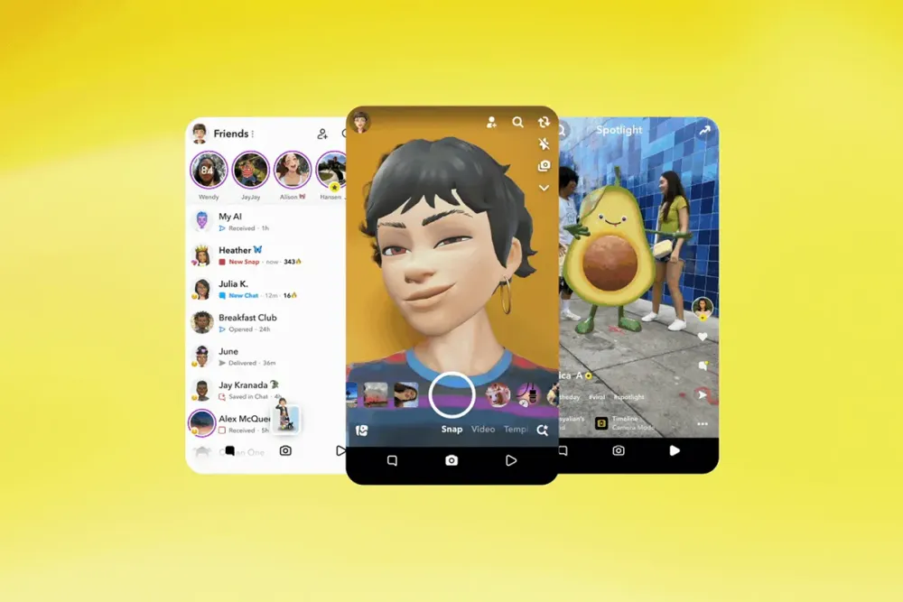 Snapchat unveils major app redesign, rolls out more AI-powered tools post image