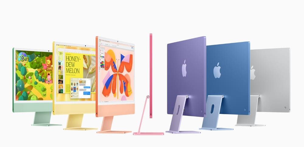 Apple unveils the new iMac with M4 chip and vibrant colors post image