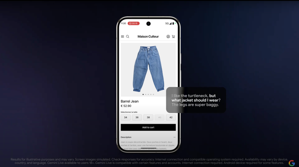 Gemini Live will soon make suggestions for you in real-world situations post image